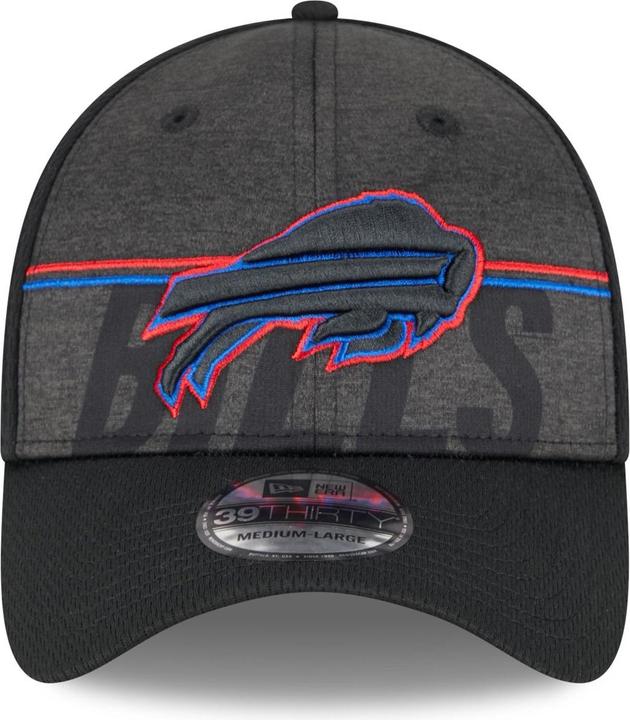 Actual product image New Era 39Thirty Cap - NFL TRAINING 2023 Buffalo Bills - S/M (S, M)