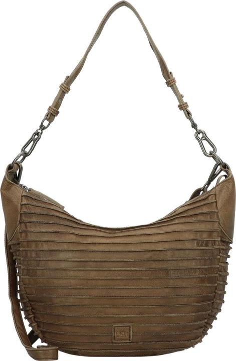 FredsBruder Riffel Flowow Schultertasche Leder 43 cm