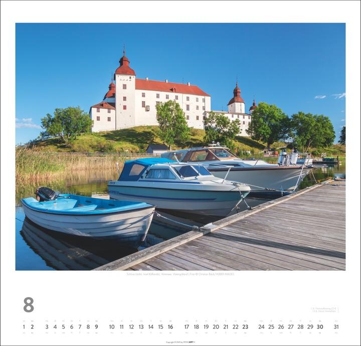 Produktbild Schweden Kalender 2026 - Licht und Wasser (48 x 46 cm, Deutsch)