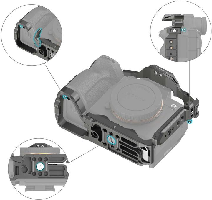 Actual product image SmallRig HawkLock Quick Release Cage Kit (Cage)