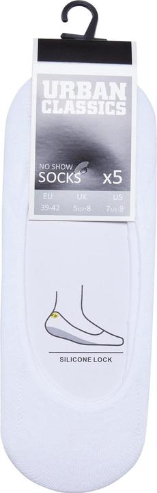 Produktbild Urban Classics Invisible Socks (5er Pack, 35 - 38)