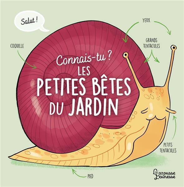 Immagine prodotto Larousse jeunesse Connais-tu les petites bêtes du jardin? (Francese, Collettività, 2024)