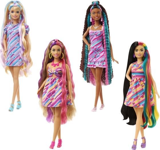 Image du produit Barbie Poupée Totally Hair au look floral