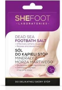 Image du produit Bielenda SheFoot Sel de bain minéral de la mer Morte 55g (Sel de bain)