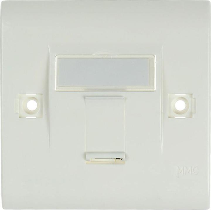 Actual product image Multimedia Connect Faceplate single