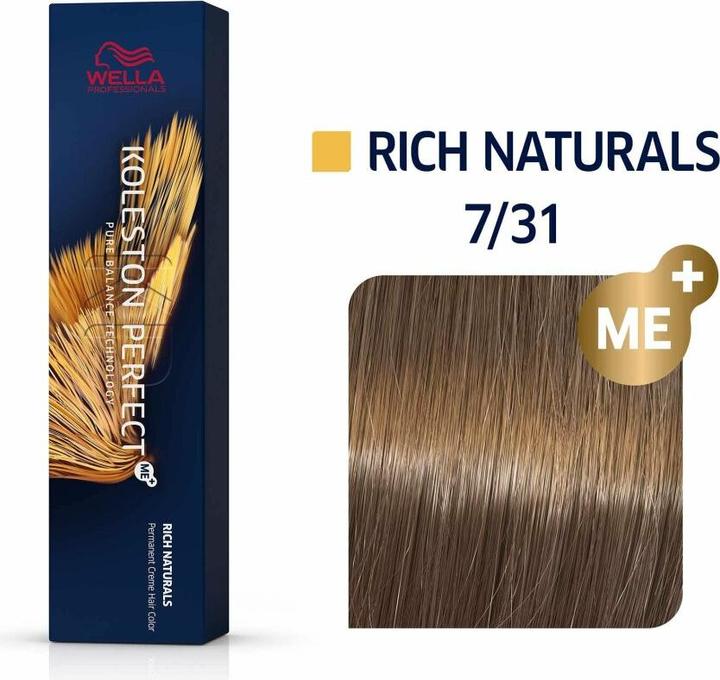 Actual product image Wella Koleston Perfect ME+ Rich Natural (7, 31)