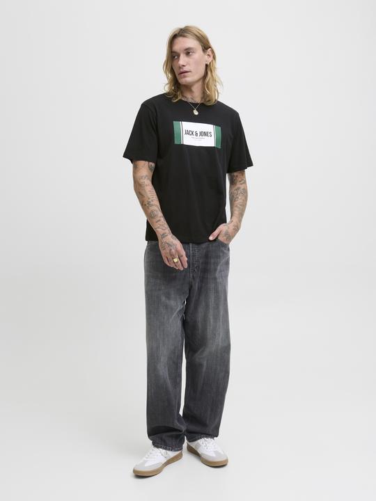 Actual product image Jack & Jones Jjhayato Tee Ss Crew Neck Bts Ln (S)