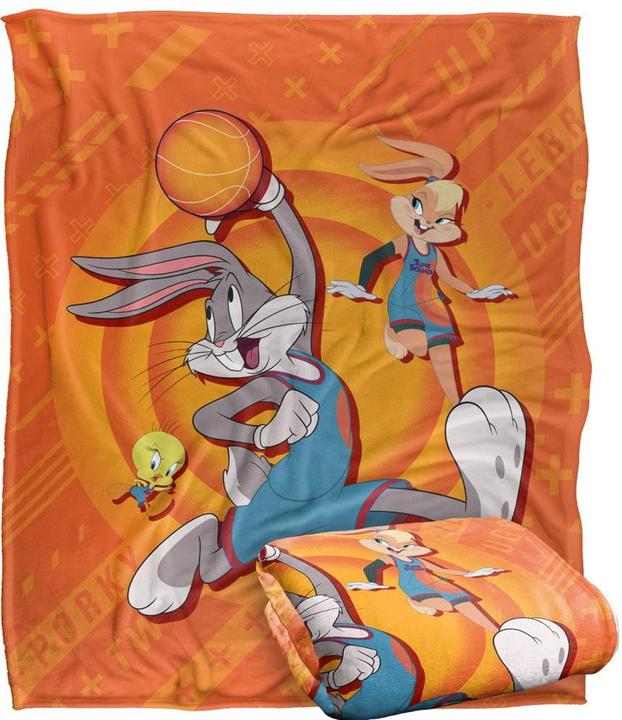 Produktbild Space Jam Decke Tune Squad Aktion Pose (152 x 127 cm)