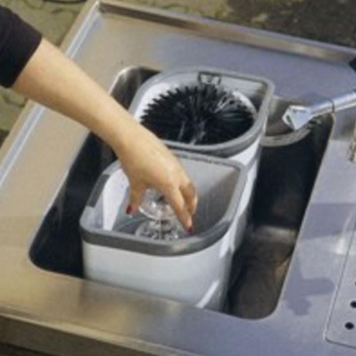 Produktbild Ich-zapfe Gläserspülgerät Delfin 2-Topf 1100 klein (1 Stk.)