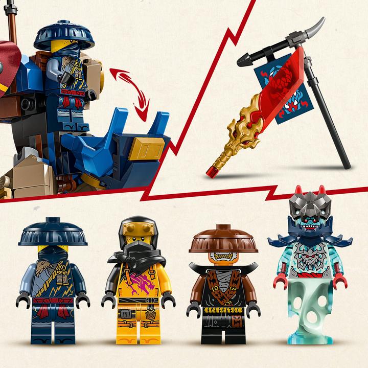 Immagine prodotto LEGO Rogues Mech-Drachenreiter (71843, LEGO Ninjago)