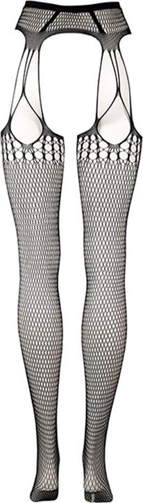 Actual product image Le Désir Shredded Suspender Pantyhose (One size)