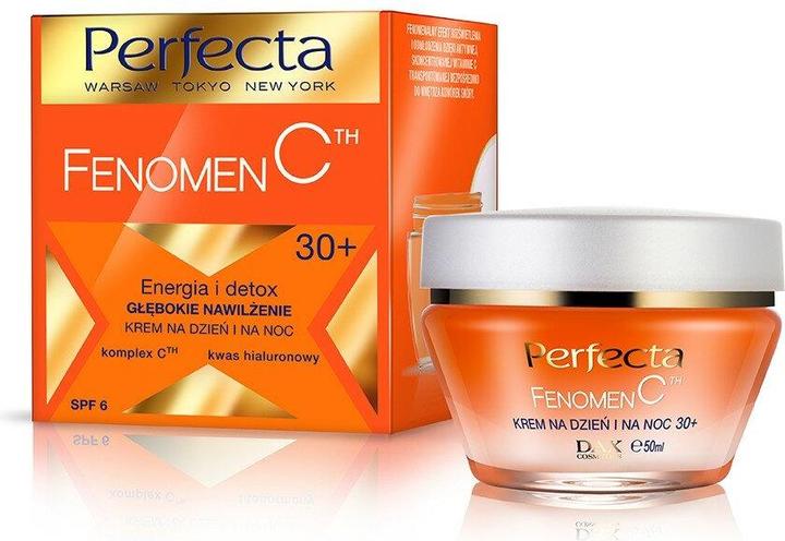 Perfecta veido kremas Fenomen C 30+ Energy and Moisturizing Detox 50ml (50 ml, 24h Creme)