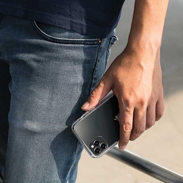 Image du produit Uniq Étui unique LifePro Tinsel iPhone 11 Pro noir (Apple iPhone 11 Pro)