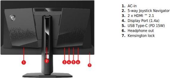 Produktbild ACADIA MSI MAG 271QPX QD-OLED E2 (2560 x 1440 Pixel, 26.50")