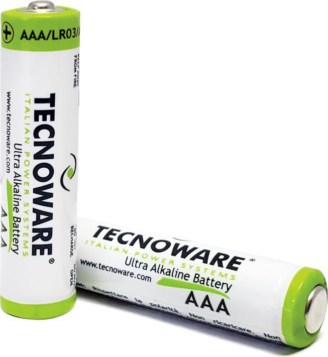 Image du produit Tecnoware Piles ultra alcalines AAA - 1.5 volts - Idéales pour les jouets, les contrôleurs, les télécommandes (40 pcs, AAA, 1250 mAh)
