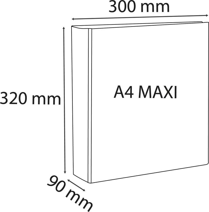Produktbild Exacompta Kreacover (A4, 90 mm, 1 Stück)