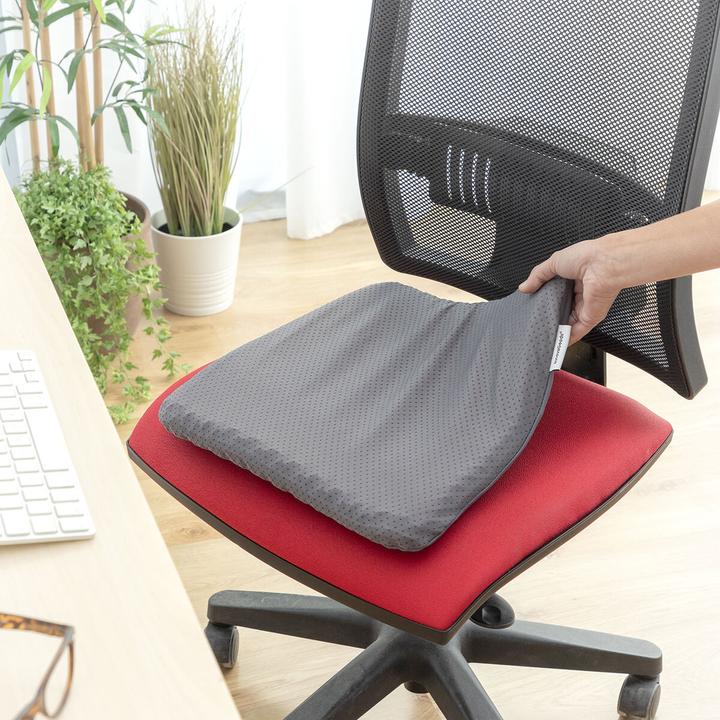 Image du produit InnovaGoods Coussin de gel de silicone en nid d'abeille (37 x 39 x 3 cm)