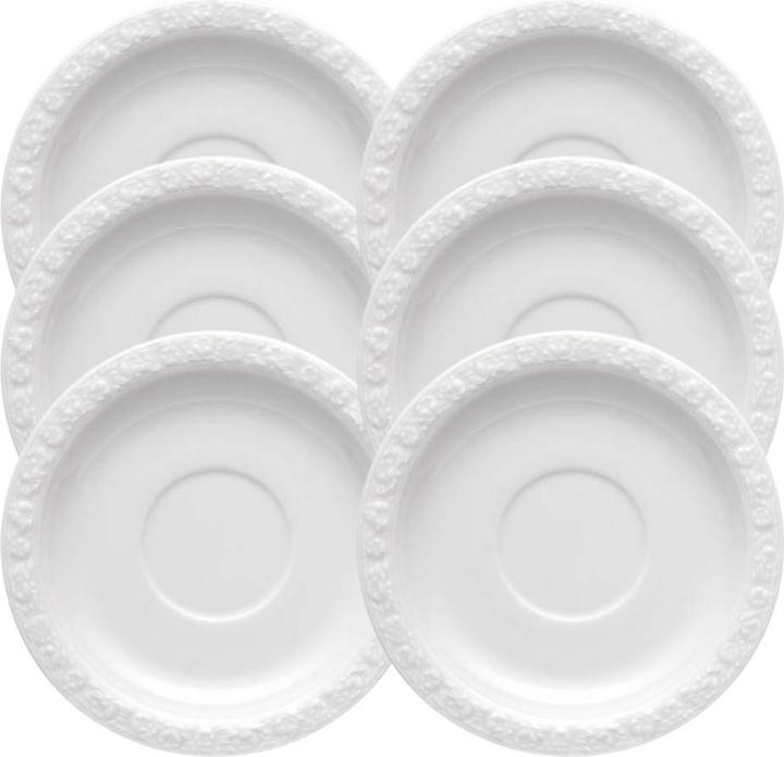 Produktbild Rosenthal Maria Weiss Tee-Untertasse 16 cm Set6 (160 ml, 1 x)