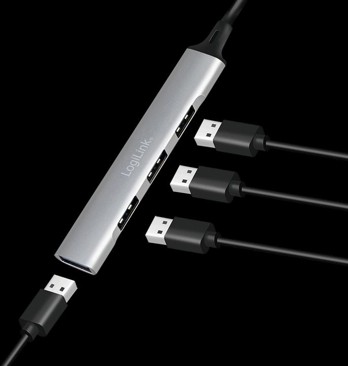 Produktbild LogiLink UA0391 (USB-A, 4 Ports)