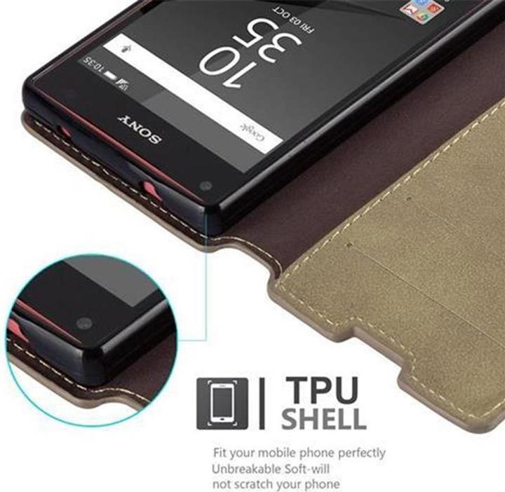Image du produit Cadorabo Book Retro Matt Wallet Cover (Sony Xperia Z5 Compact)