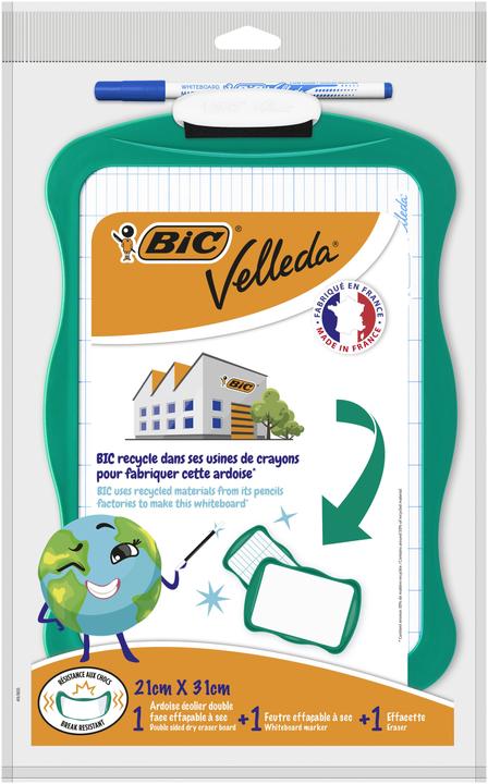 Produktbild Bic Weiáwandtafel Velleda 50 recycelt, (B)210 x (H)310 mm