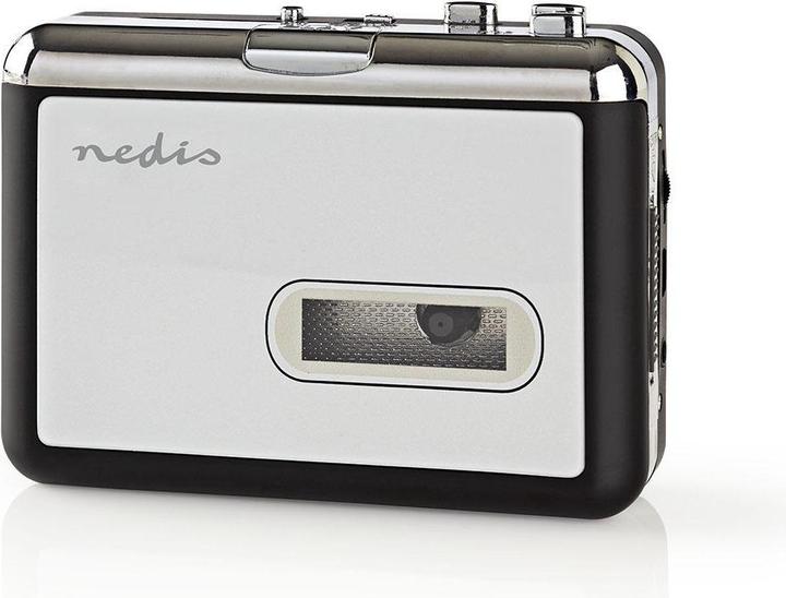Immagine prodotto Nedis Convertitore portatile USB da cassetta a MP3 - Converte le cassette in formato MP3 - Con cavo USB