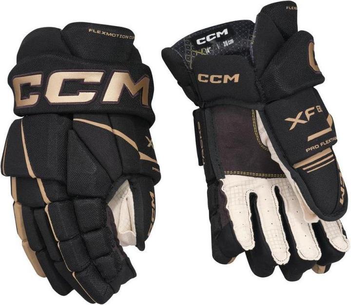 Produktbild CCM Tacks XF80 JR Hockeyhandschuhe (11"/28 cm, Schwarz/Weiss) (10)