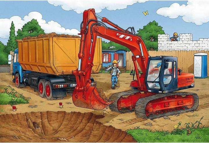 Actual product image Schmidt Spiele On the construction site 3x (72 pieces)