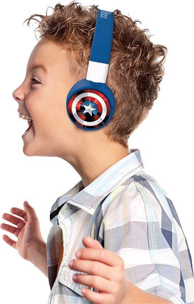 Produktbild Lexibook Avengers - 2 in 1 Bluetooth foldable Headphones (HPBT010AV)