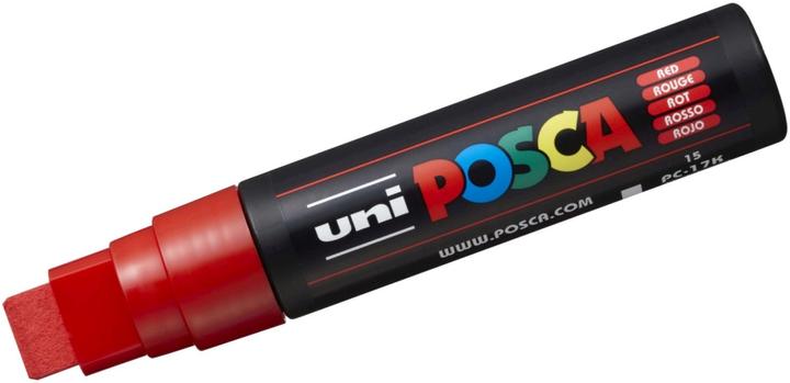 Actual product image Posca Marker PC-17K rectangular tip (Red, 15 mm, 1 x)