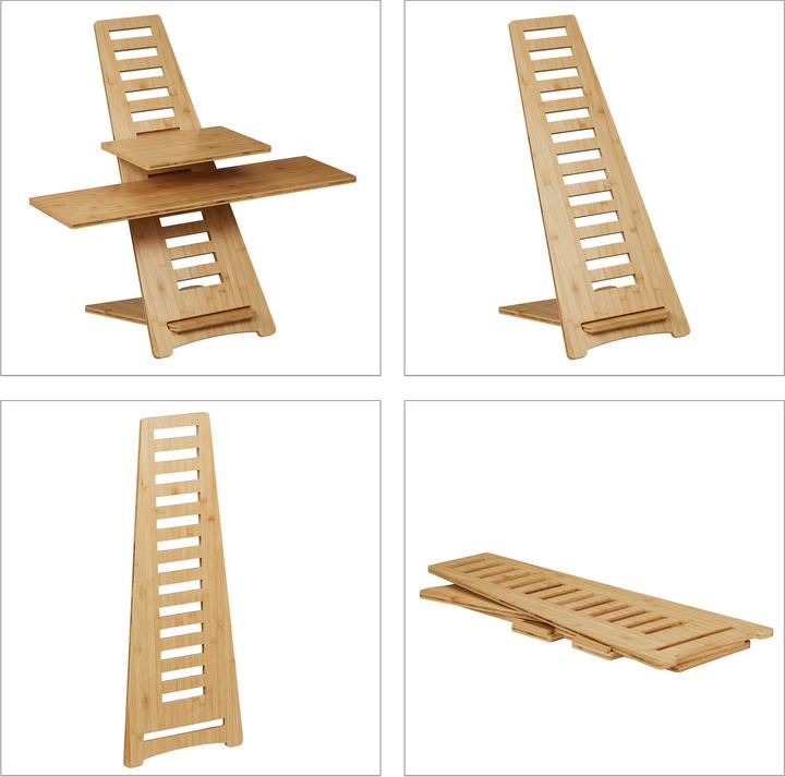Actual product image Relaxdays Standing desk attachment