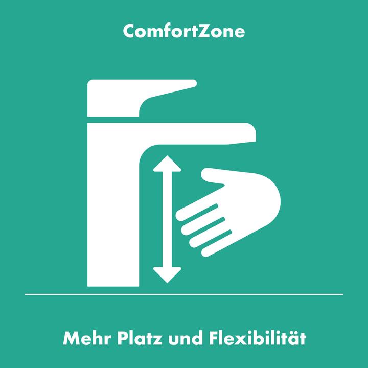 Produktbild hansgrohe Logis Standventil, für Kaltwasser, ComfortZone80, ohne Ablaufgarnitur, Ausladung 84mm