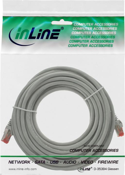Produktbild InLine Netzwerkkabel (S/FTP, CAT6, 7.50 m)