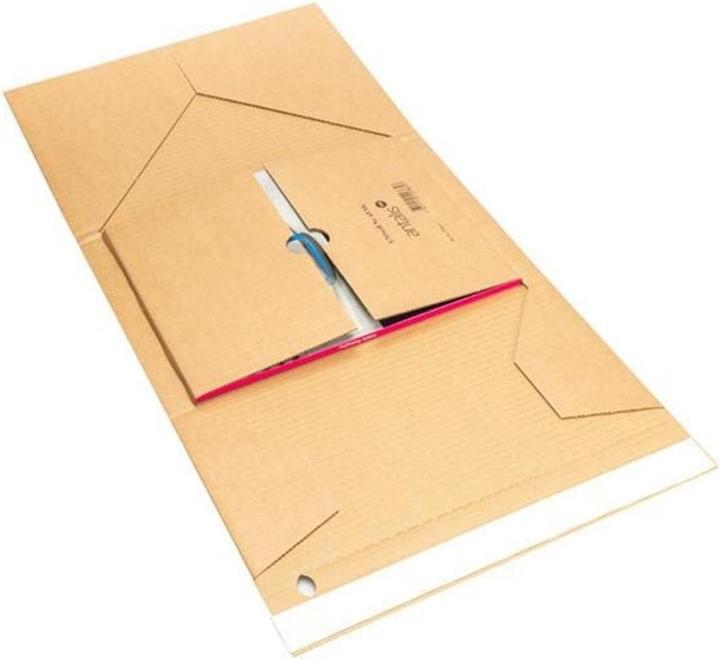 Actual product image Antalis Shipping box 26 x 18.5 x -7 cm 1 piece, Brown (18.5 x 26 x 7 cm, 1 x)