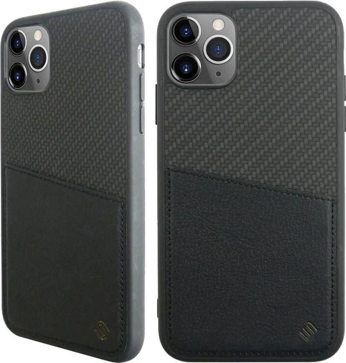 Image du produit Uunique Couverture rigide CARBON BACK SHELL noir (Apple iPhone 11 Pro Max)