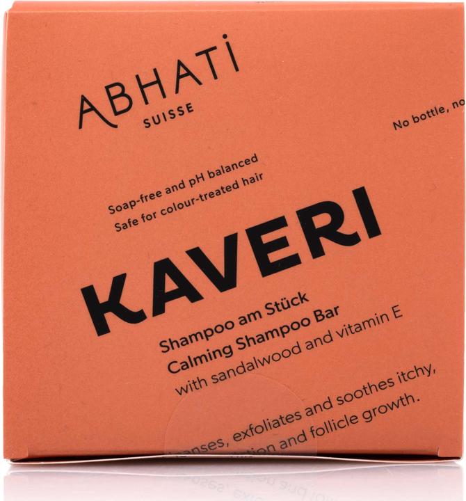 Actual product image Abhati Kaveri Calming Shampoo Bar (Solid shampoo)