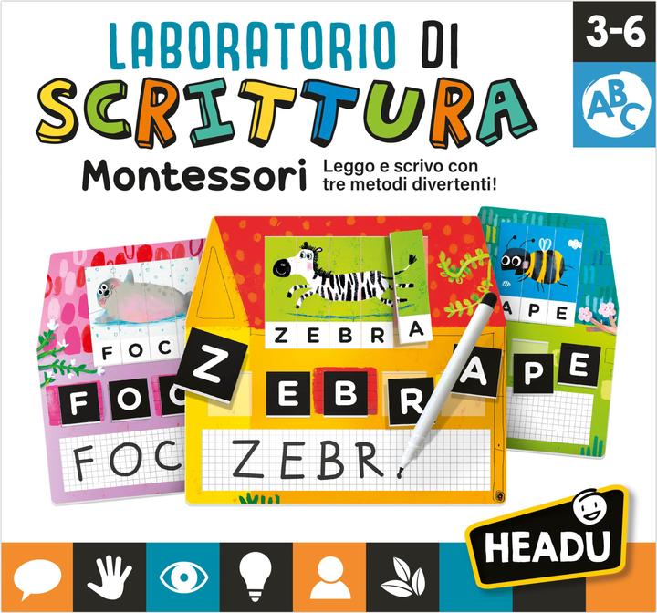 Actual product image Sombo Montessori Laboratory (German, French, Italian, English)