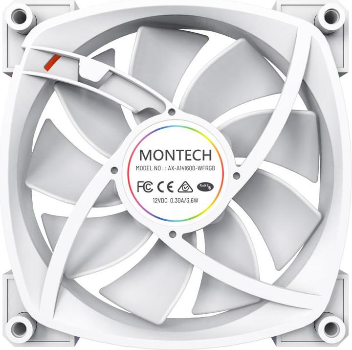 Produktbild Montech AX140 PWM - weiss (140 mm, 1 x)