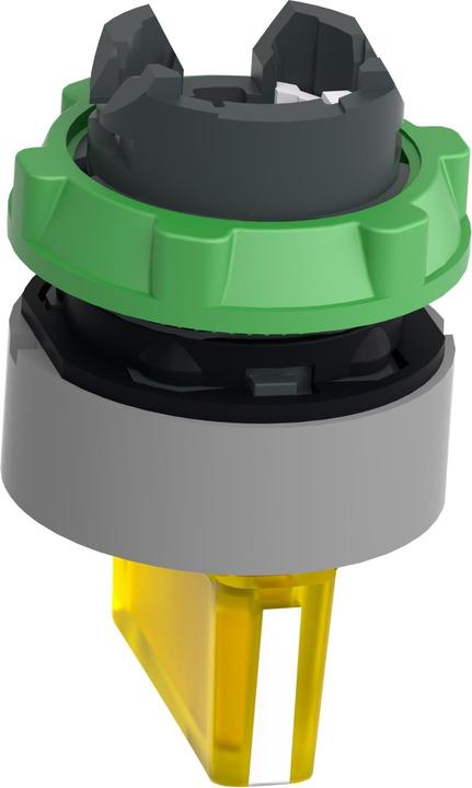 Actual product image Schneider Electric Illuminated selector switch, front, plastic, ZB5AK1383C0