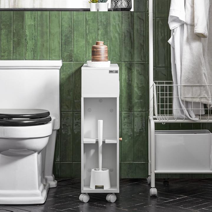 Actual product image SoBuy Niche shelf with glass door (20 x 60 x 71 cm)