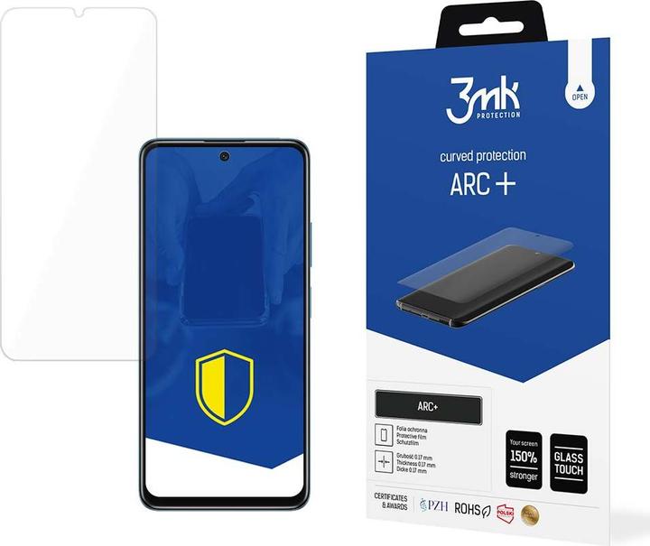 Image du produit 3MK Folia ARC+ Xiaomi POCO M4 5G Fullscreen Folia (1 pièce(s), Xiaomi Poco M4 5G)
