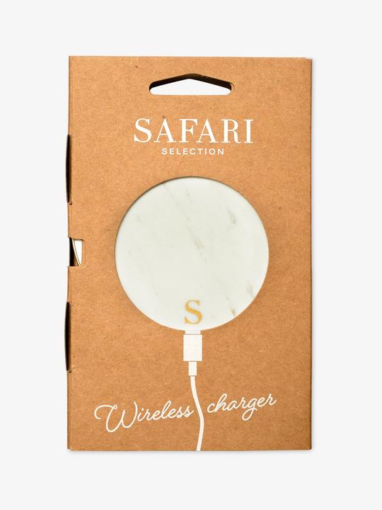 Produktbild Safari Selection Ladestation CIRCLE MARBLE weiss/klein gemustert (10 W)