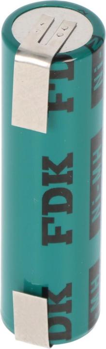 Actual product image Sanyo Akku Flat Top, Lötfahne U-FORM (1 pcs., AA, 1650 mAh, Rechargeable battery)