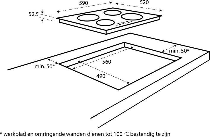 Actual product image Inventum IKI6010