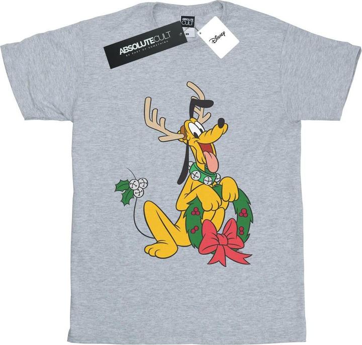 Disney Pluto Christmas Reindeer TShirt (S)