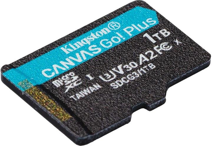 Actual product image Kingston Canvas Go Plus (1000 GB, microSDXC, U3, UHS-I)