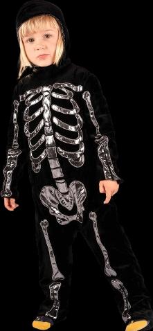 Actual product image Den Goda Fen Deluxe Skeleton Jumpsuit (110 cm) (F77665M) (110)
