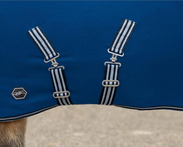 Actual product image Qhp Fleece blanket for shetlands with strap (105 cm)