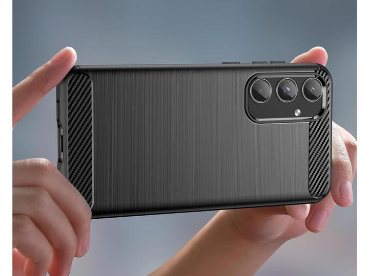 Image du produit Screenguard Étui souple en carbone brossé (Samsung Galaxy A55)