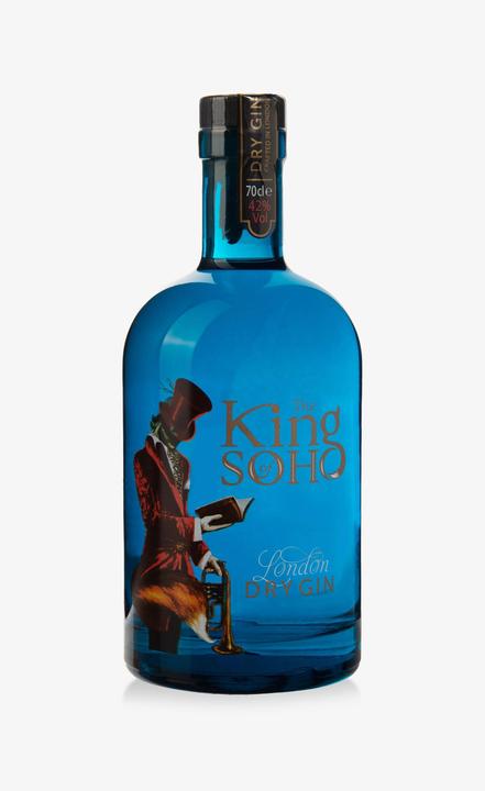 Produktbild West End Drinks The King of Soho London Dry Gin (1 x 70 cl)
